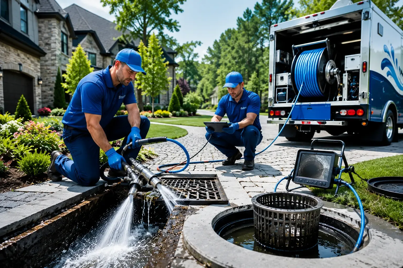 Local outdoor drain cleaning professionals in Luzerne, PA